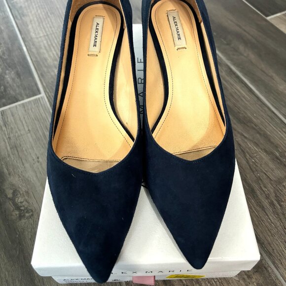 Alex Marie Noelli Navy Pumps size 9 - Picture 1 of 4